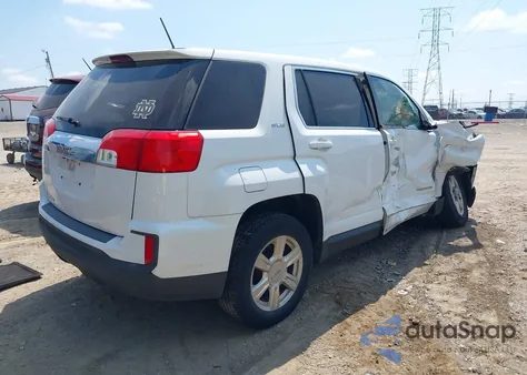 2016 GMC Terrain Sle-1 из США, поврежденный, VIN 2GKALMEKXG6281145